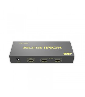 EKL HS102 ProHD Splitter HDMI 3 ports (1 entrée vers 2 sorties) - 4K x 2K - Amplificateur actif
