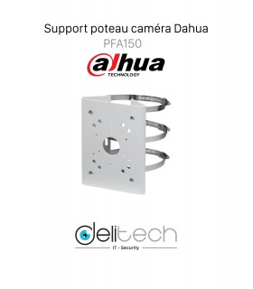 Support poteau caméra Dahua PFA150