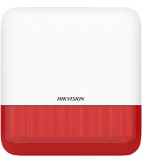 sirène externe Hikvision sans fil Led rouge DS-PS1-E-WE/Red
