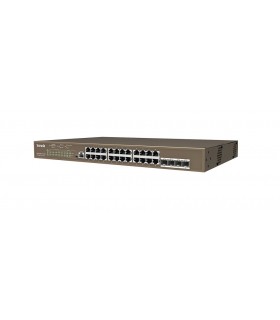 Switch POE 24 ports gigabit IP COM G5328P-24-410W (24FE+1GE/2SFP)