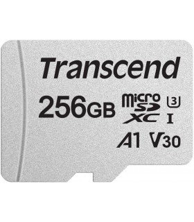 Transcend MicroSDHC 300S 256 Go + Adaptateur SD