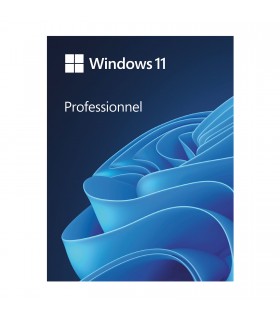 Microsoft Windows 11 Professionnel 64 bits - 1 PC en version Clé d'activation