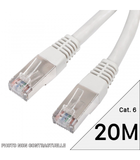 Câble RJ45 catégorie 6 S/FTP 20m
